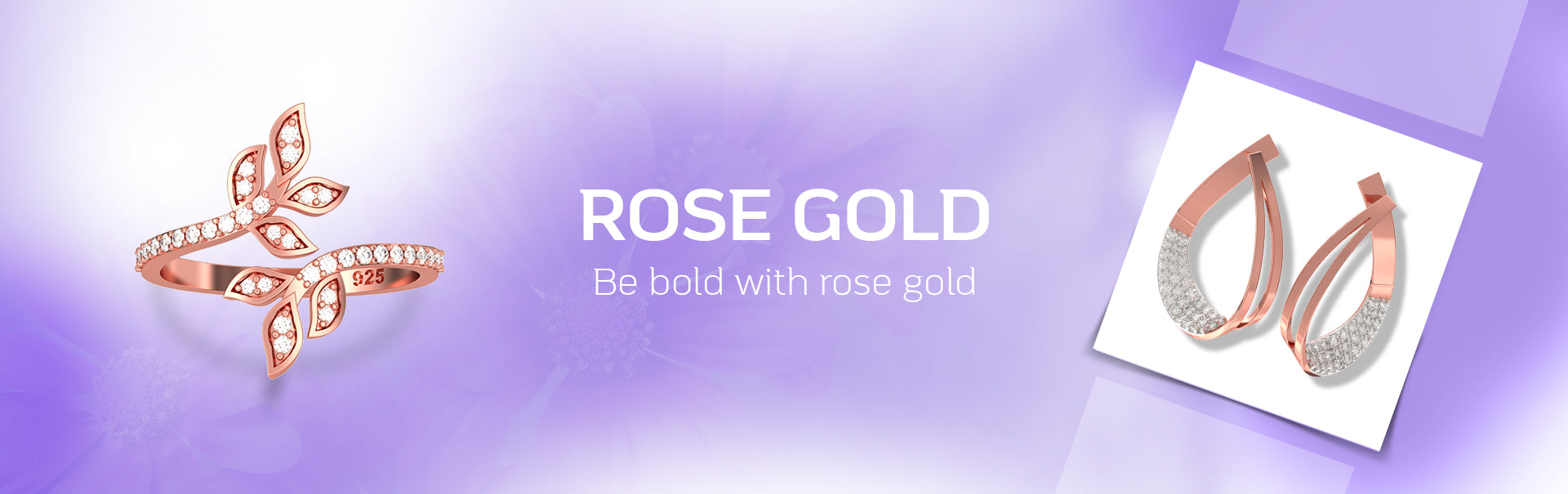 Rose Collection | Buy Rose Gold Jewellery For Your Loved Ones ZALKARI JEWELLERY