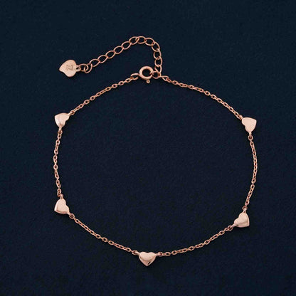 925 sterling silver anklets for women