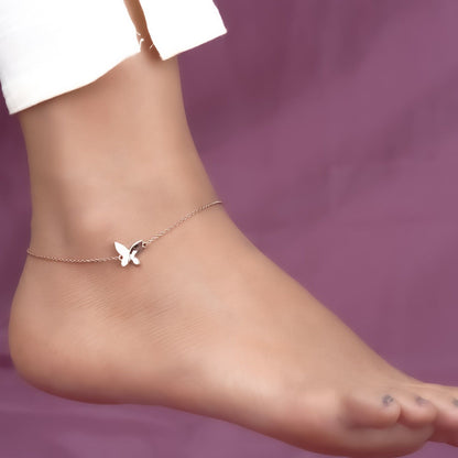 Silver Anklet For Women