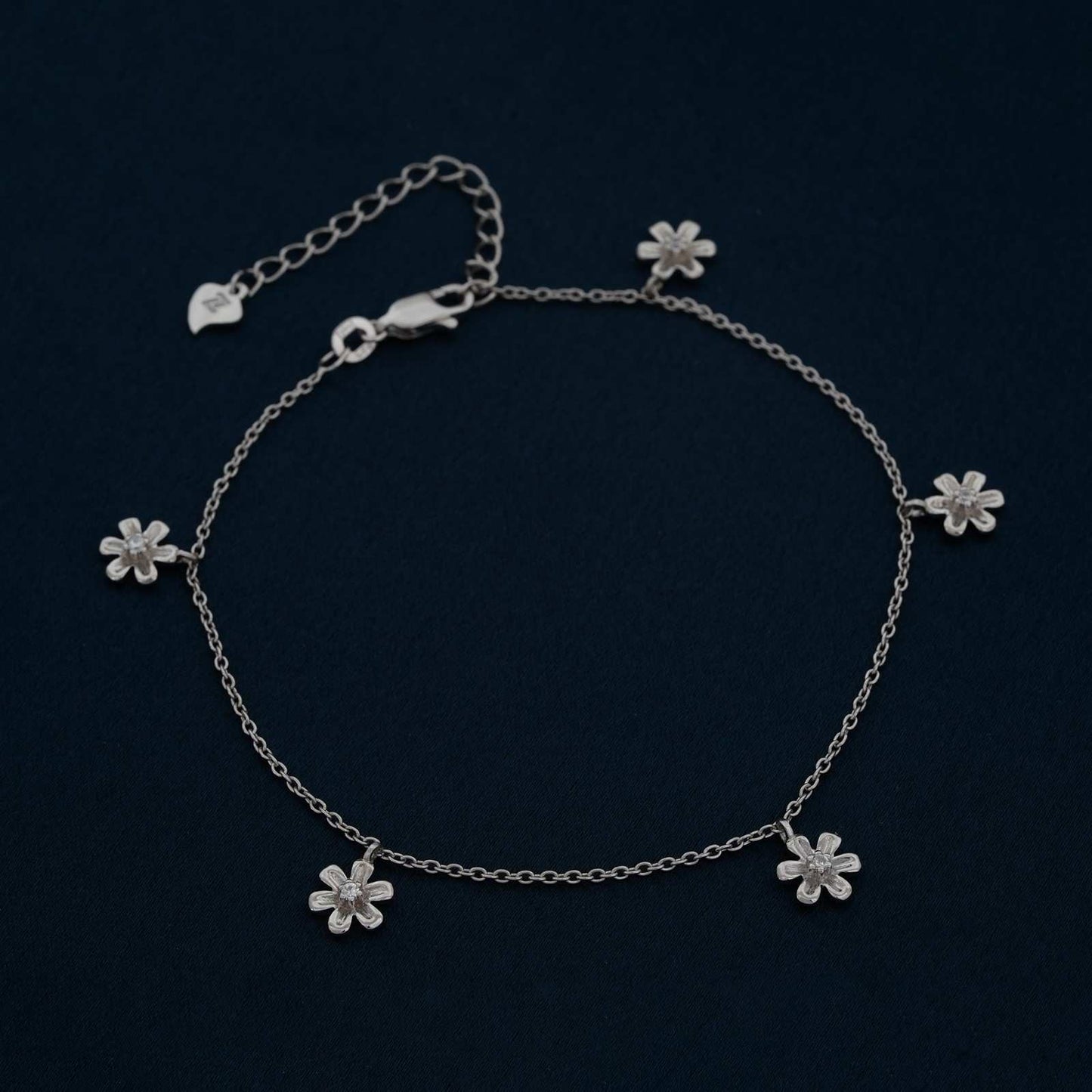 anklets for women sterling silver