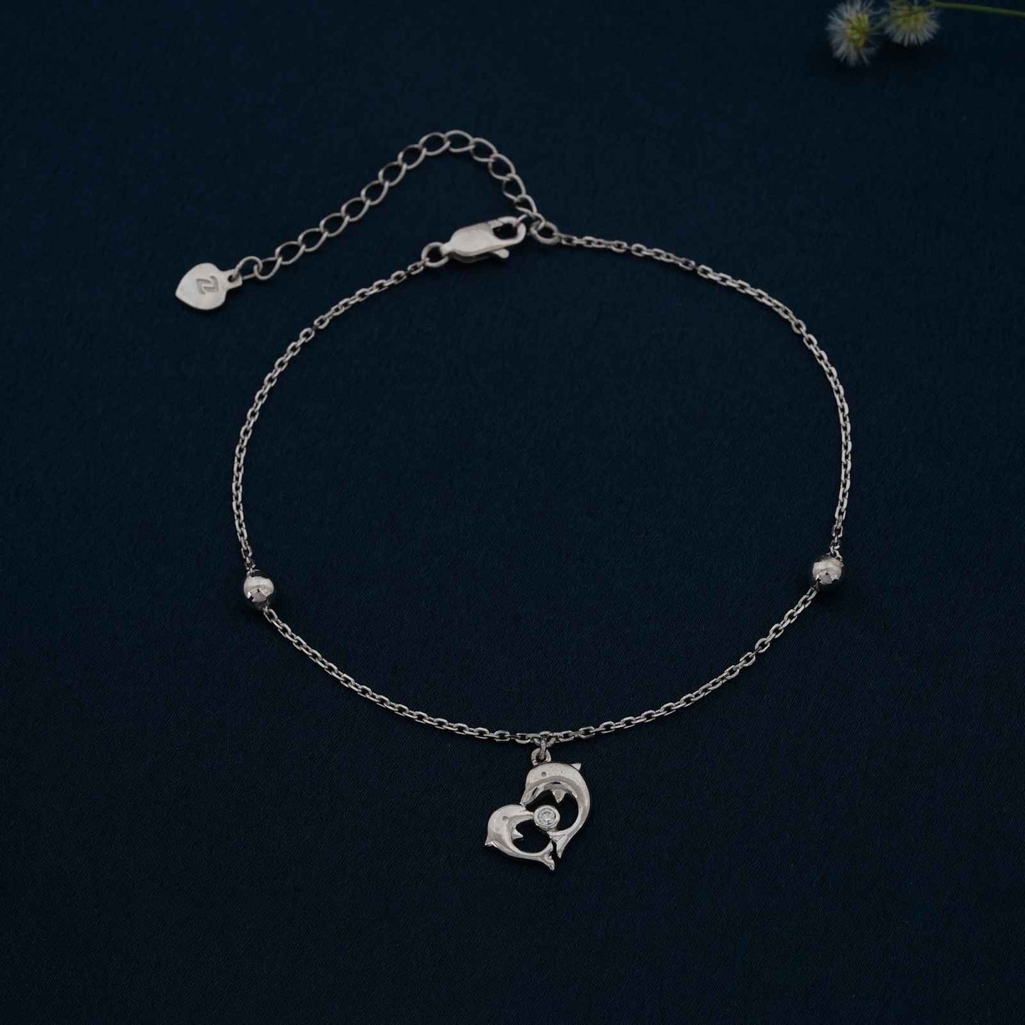 925 sterling silver anklets for women