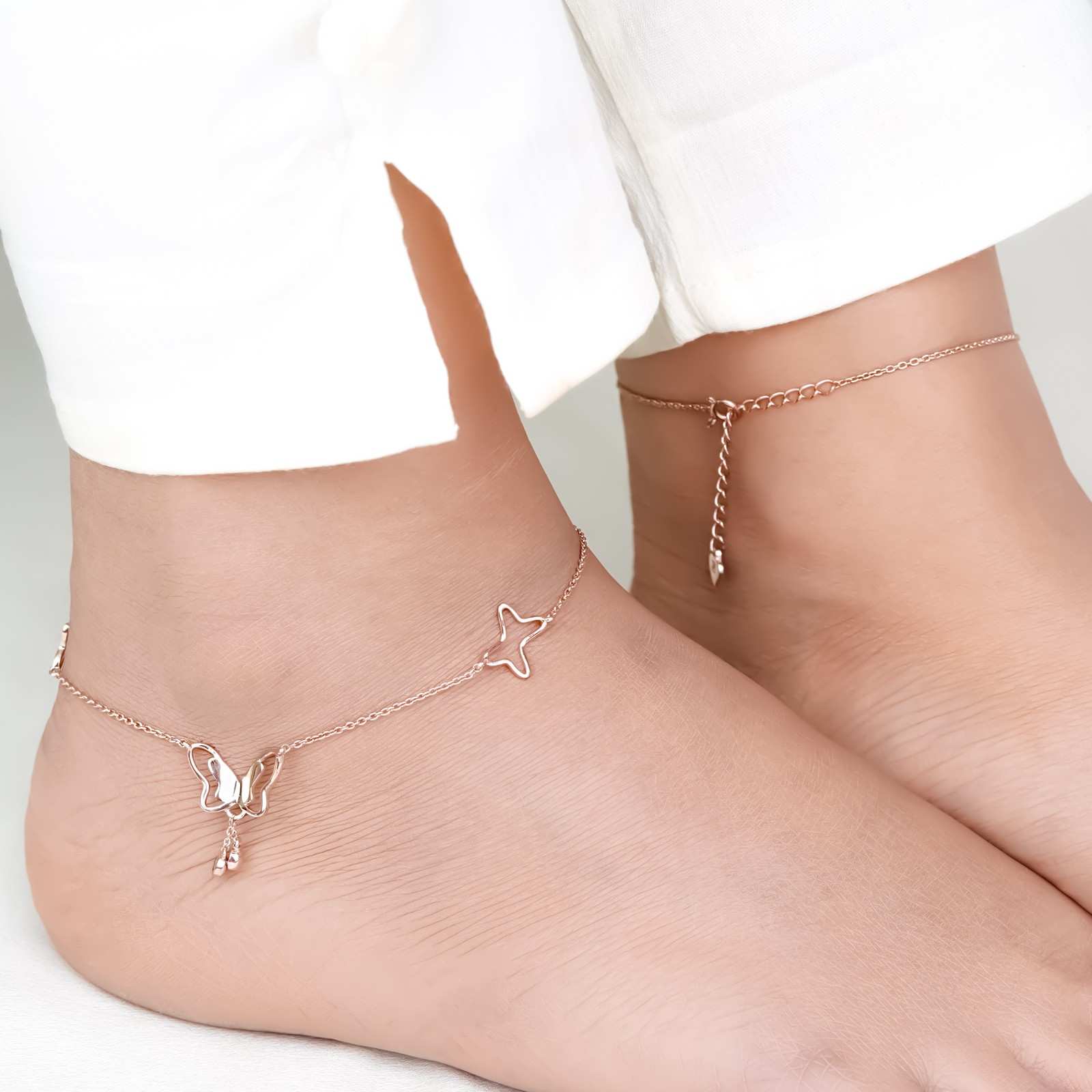 Silver Anklet For Women