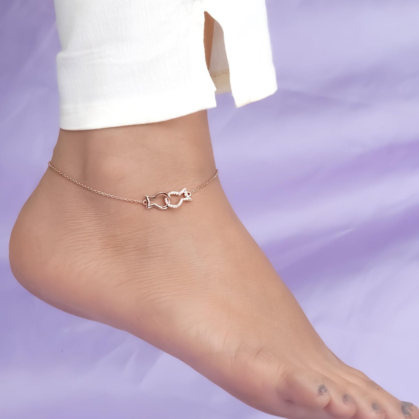 Silver Anklet For Women