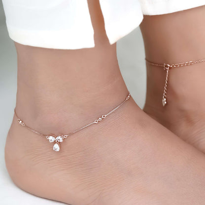 Silver Anklet For Women