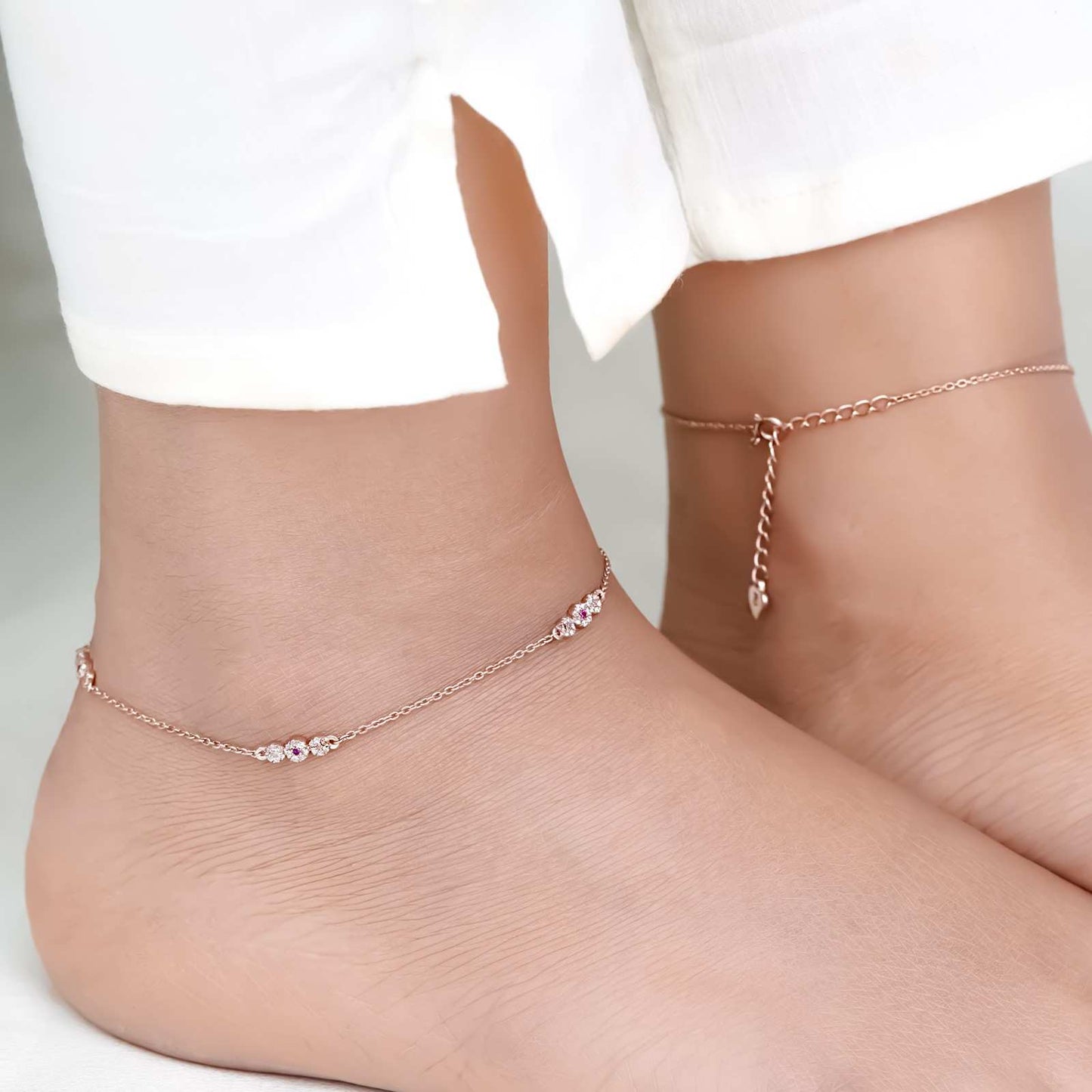 Silver Anklet For Women