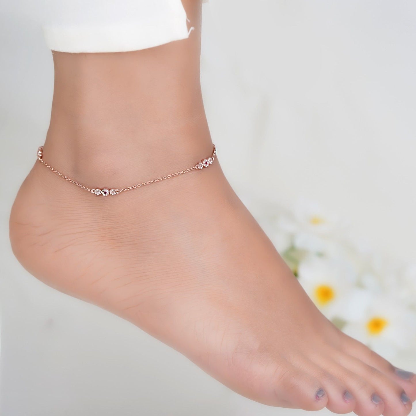 Silver Anklet For Women