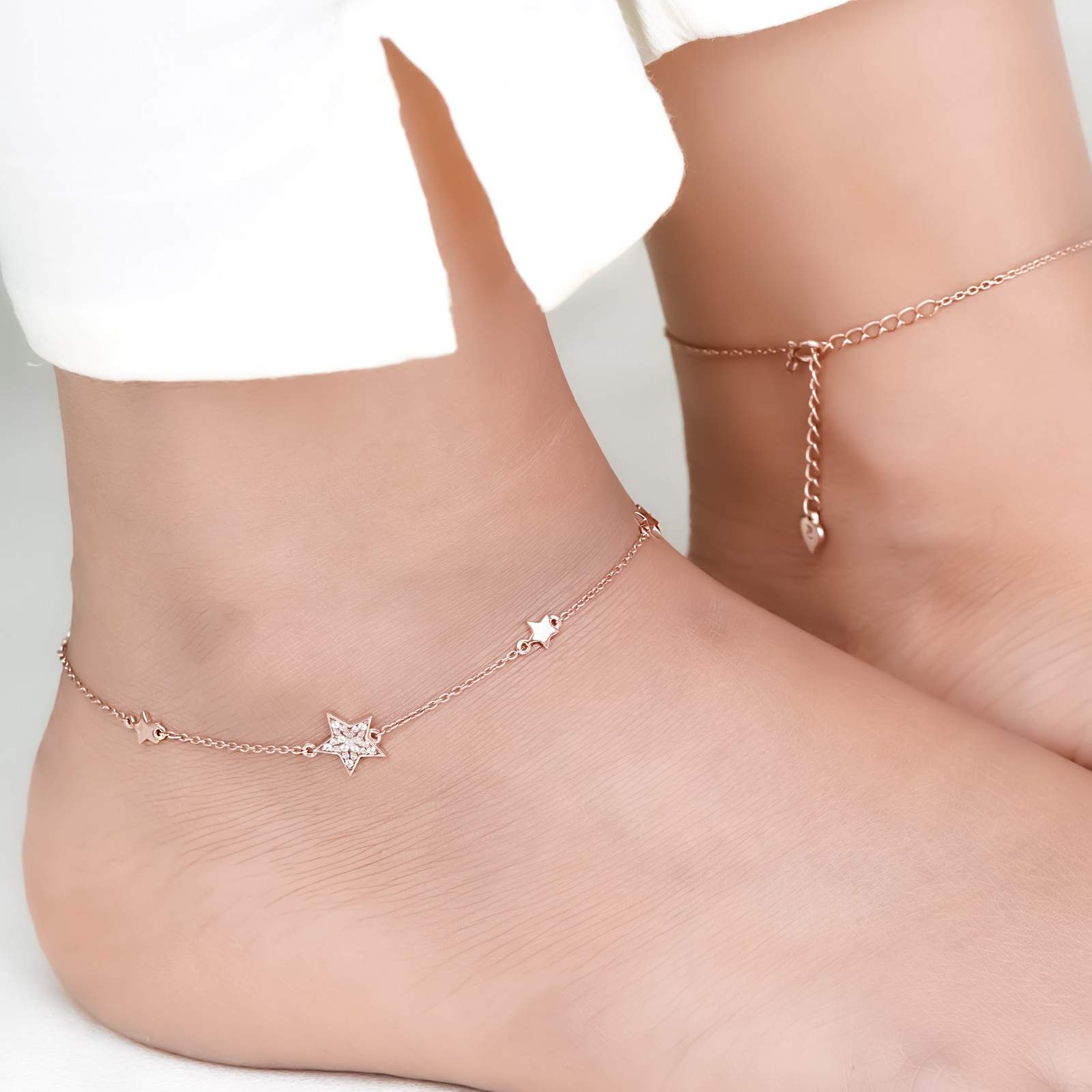 Silver Anklet For Women