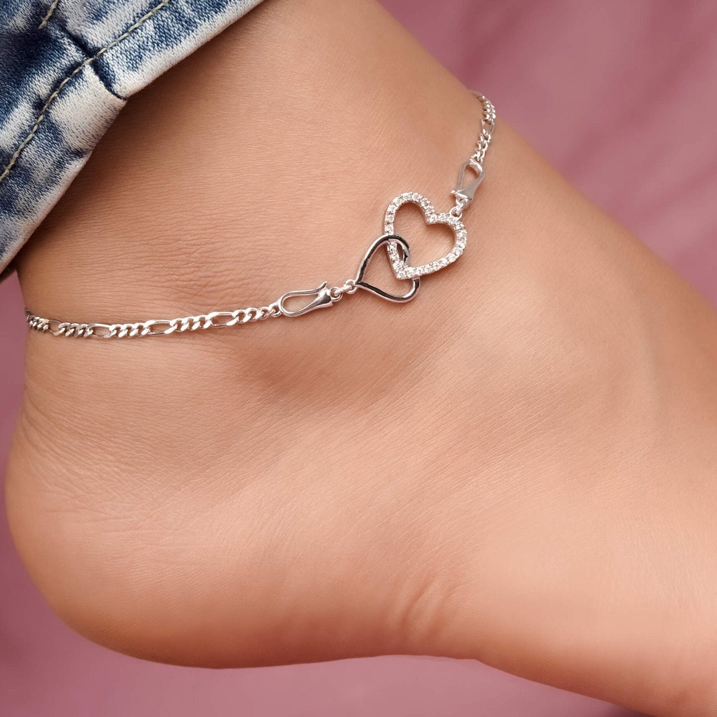 Silver Anklet For Women