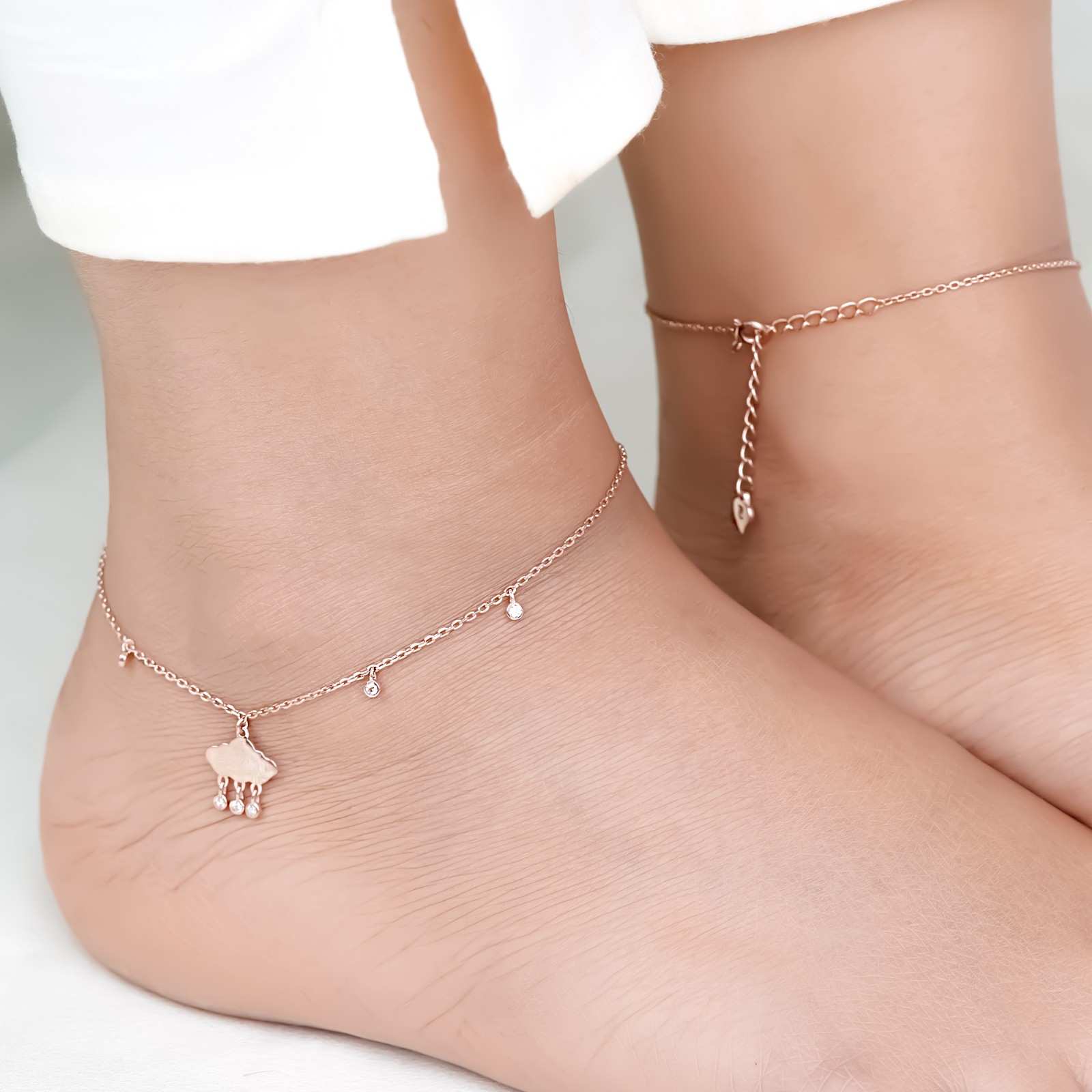 Silver Anklet For Women