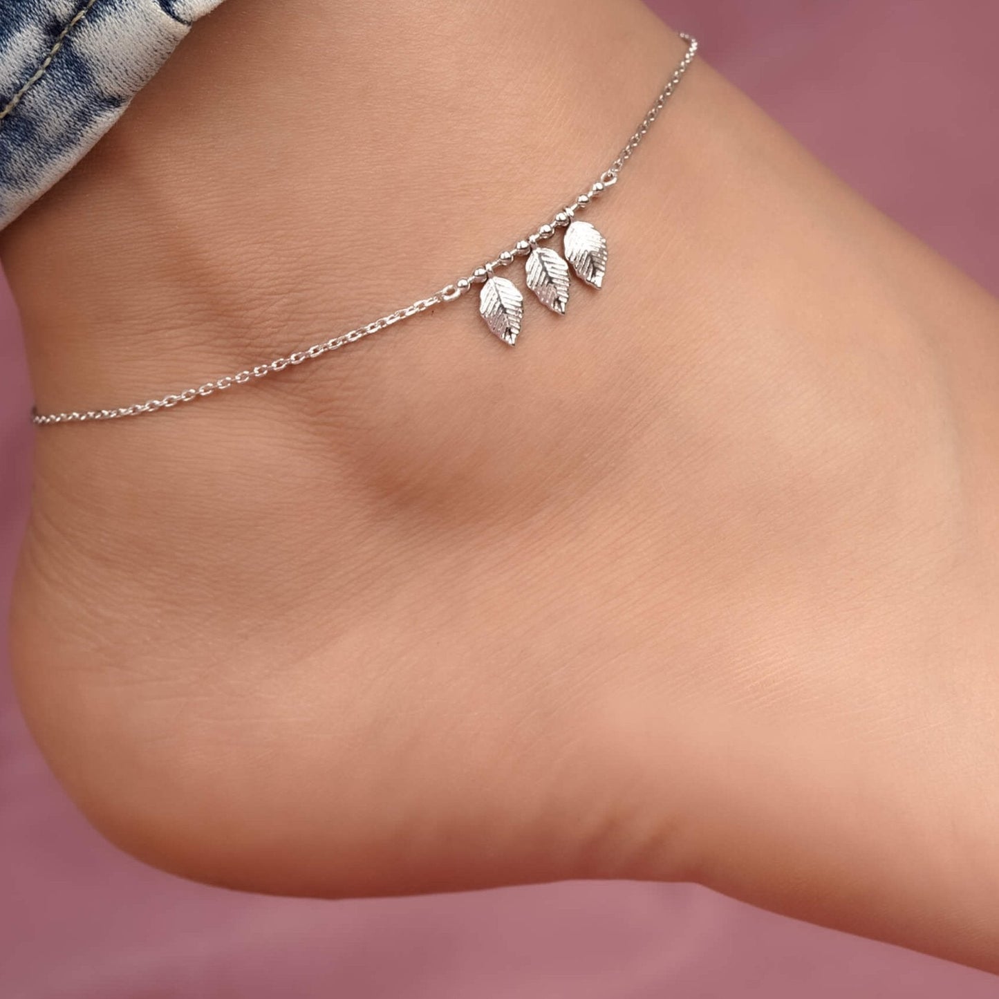 Silver Anklet For Women