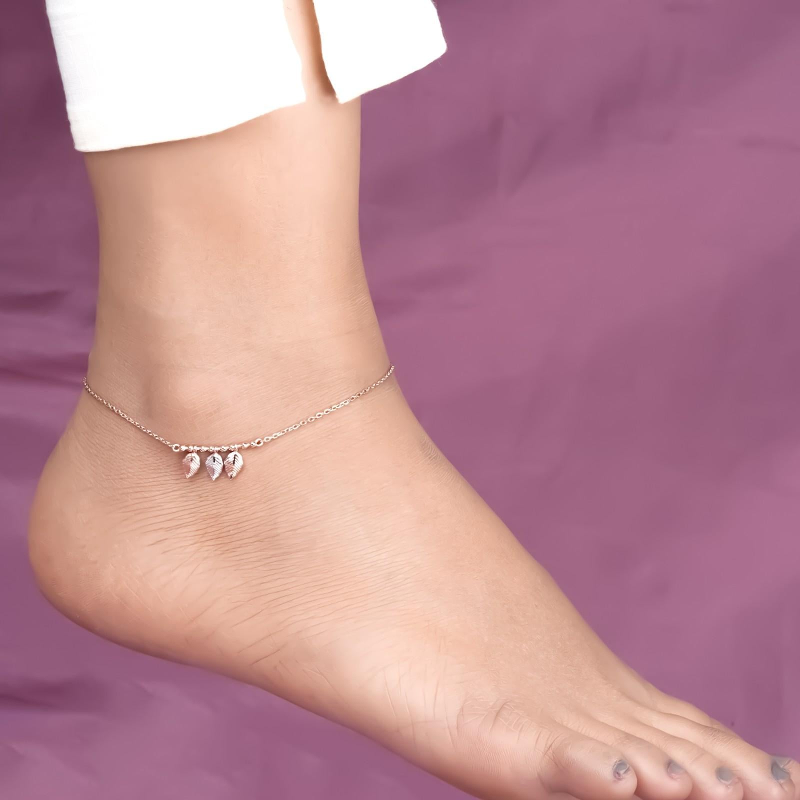 Silver Anklet For Women