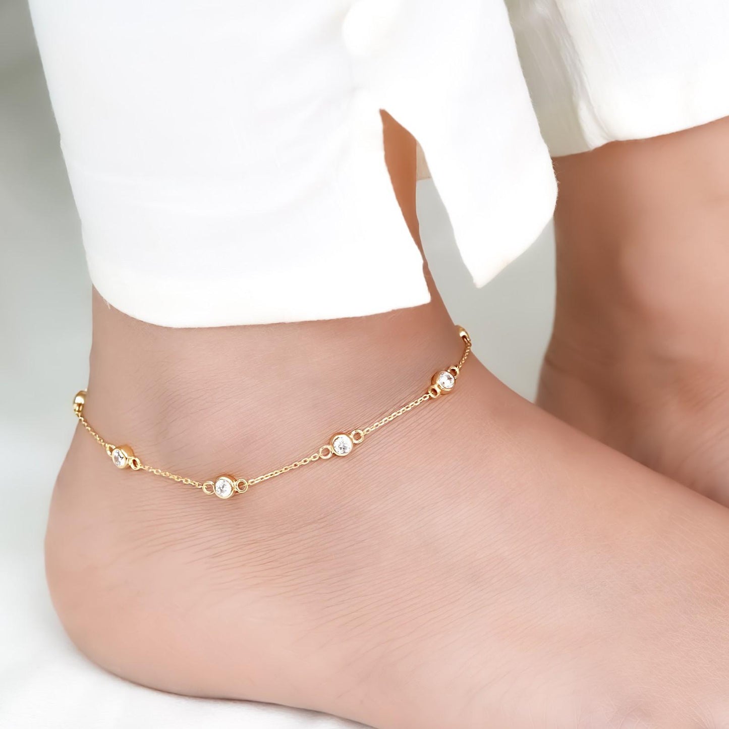 Silver Anklet For Women