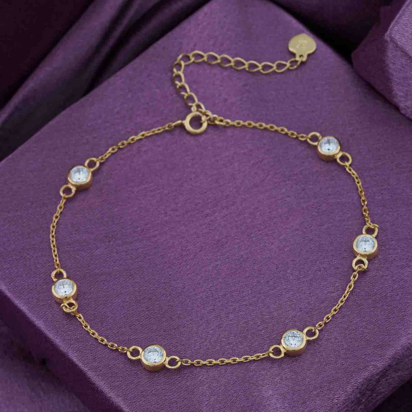 925 sterling silver anklets for women