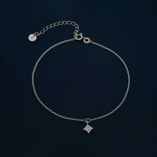 925 sterling silver anklets for women