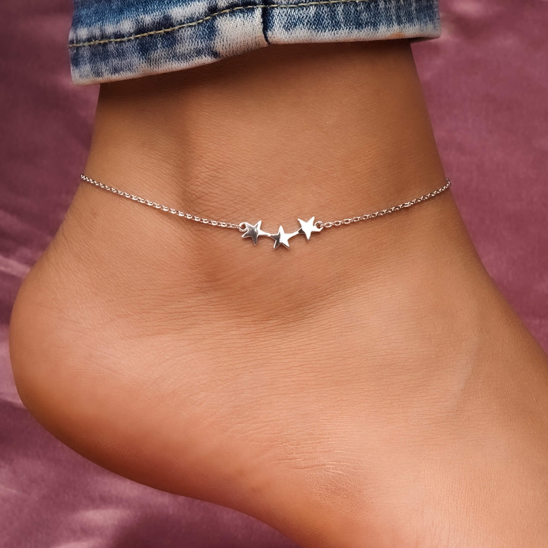 Silver Anklet For Women