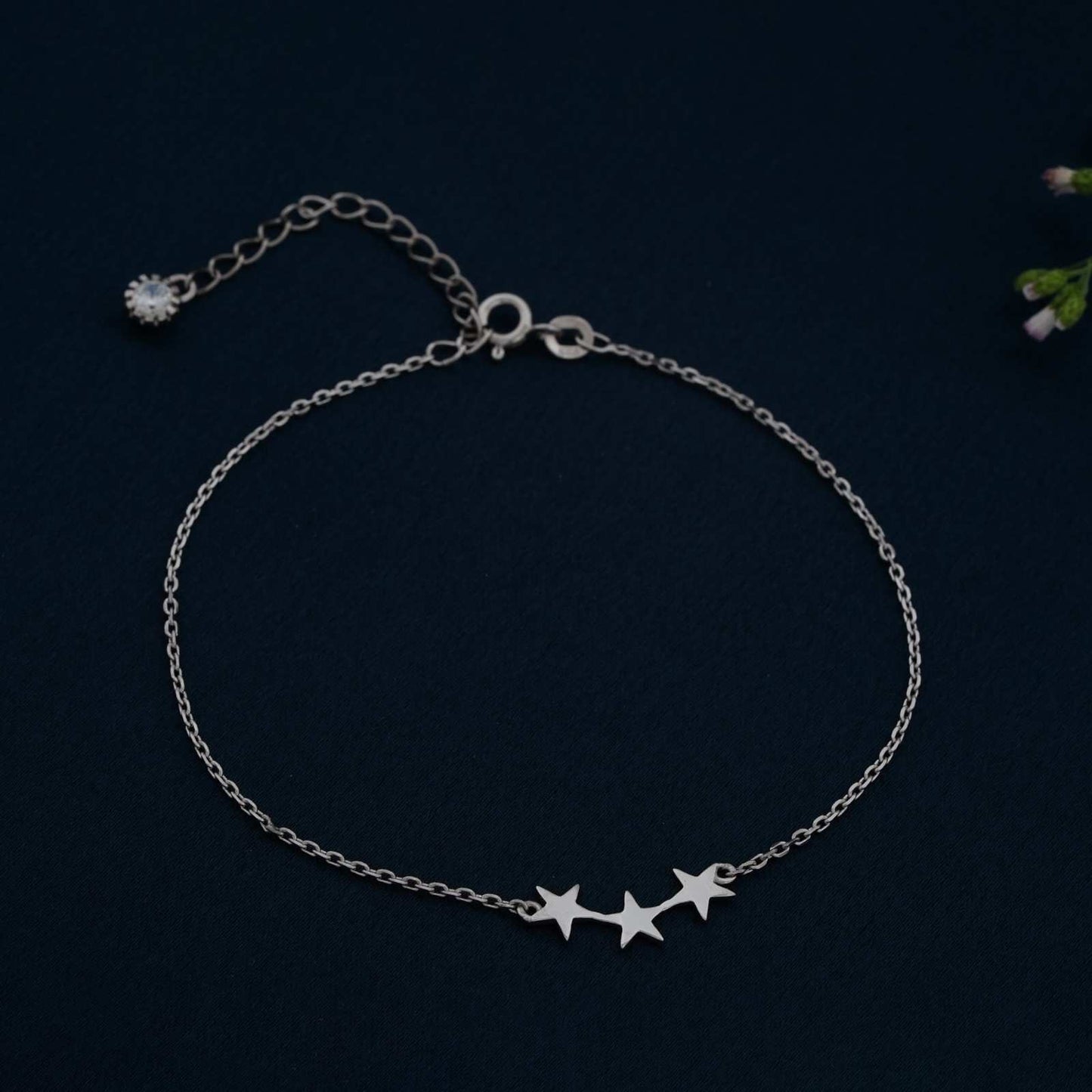 925 sterling silver anklets for women