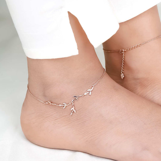 Silver Anklet For Women