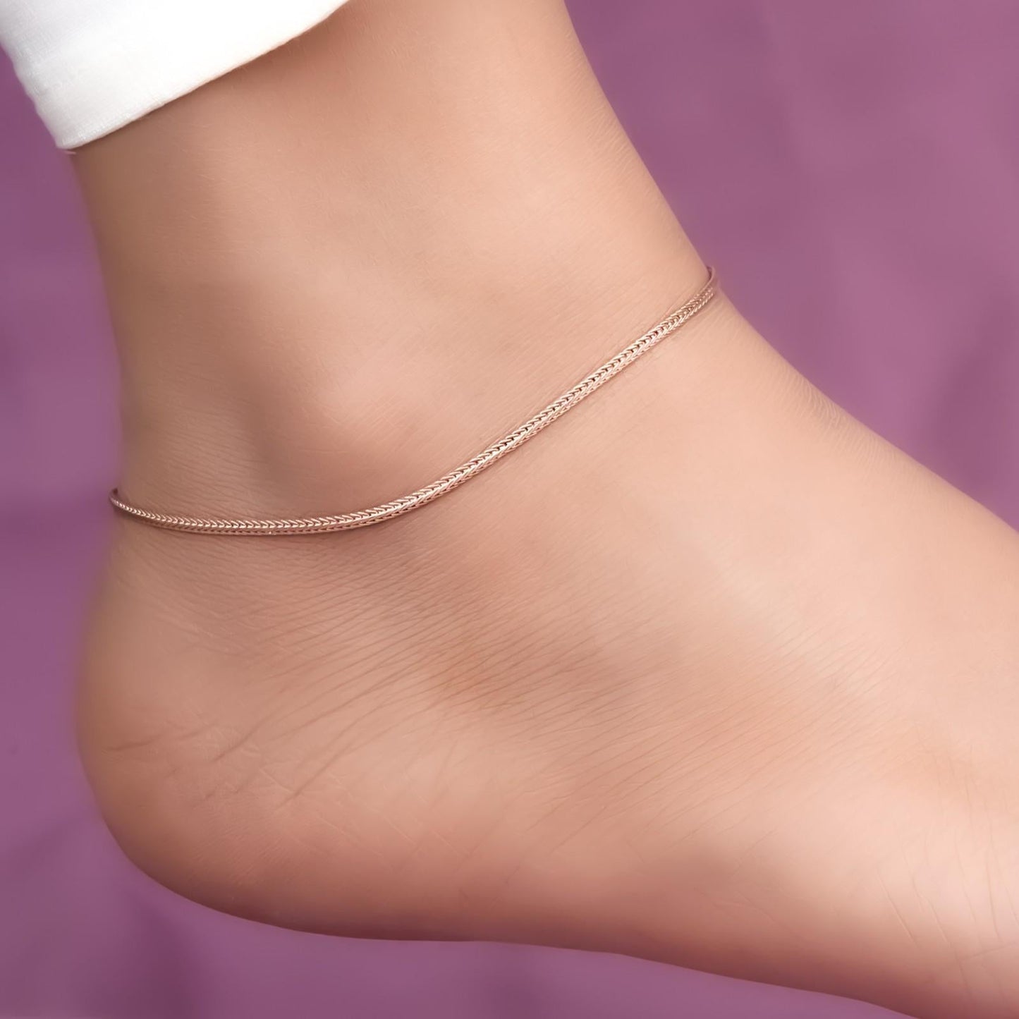 925 sterling silver anklets for women