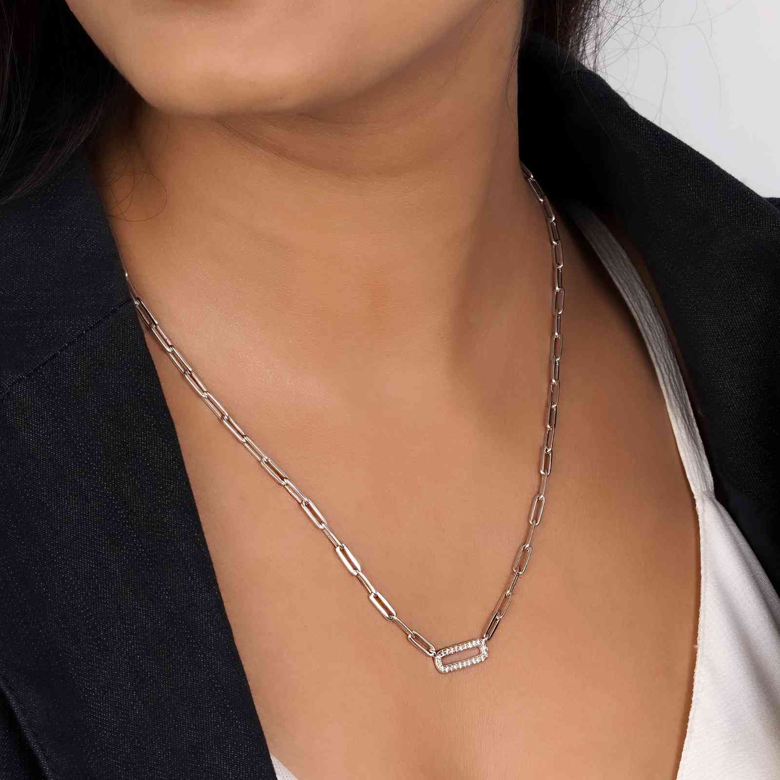 925 sterling silver necklace for women