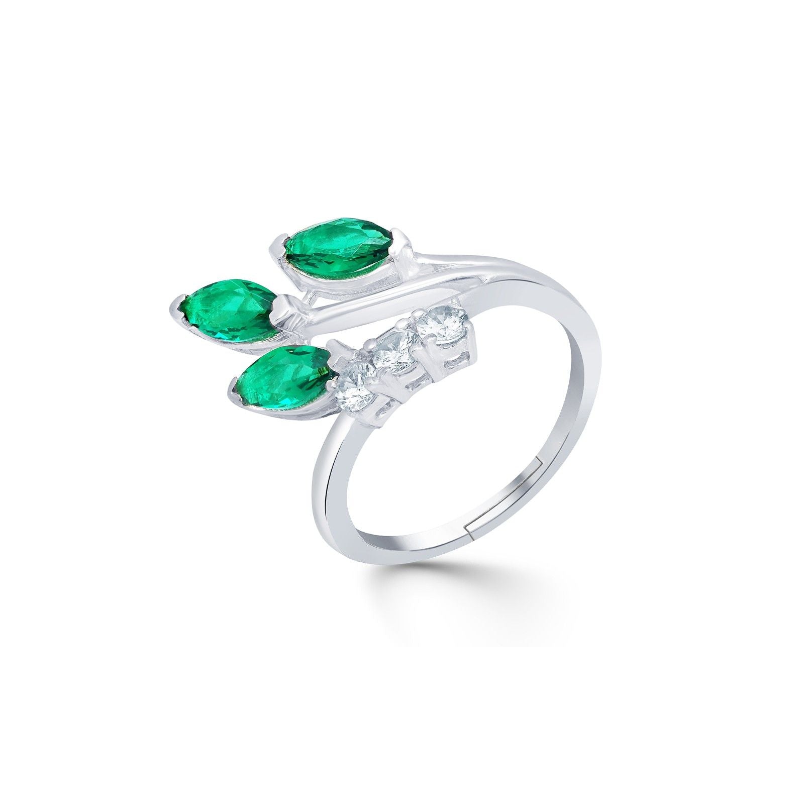 Green Emerald Ring