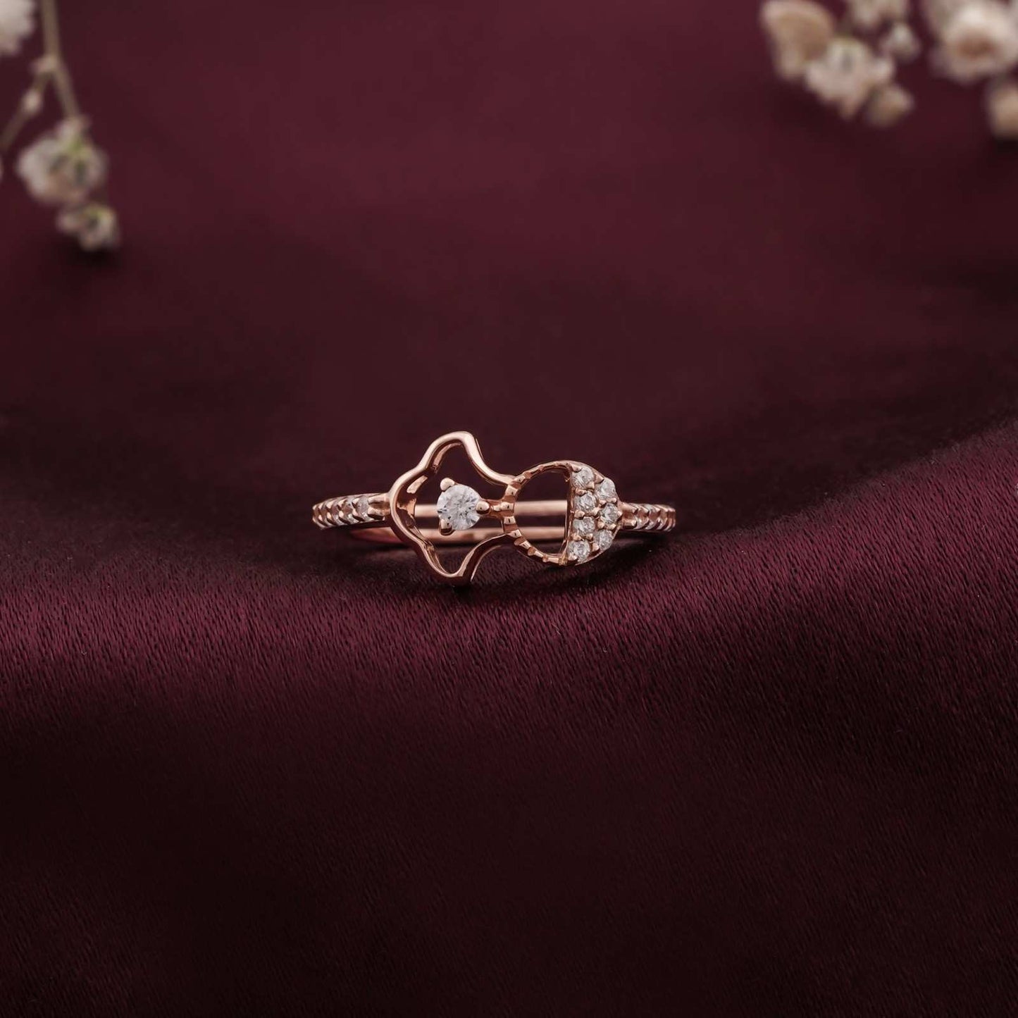 Rose Gold Precious Moment Ring