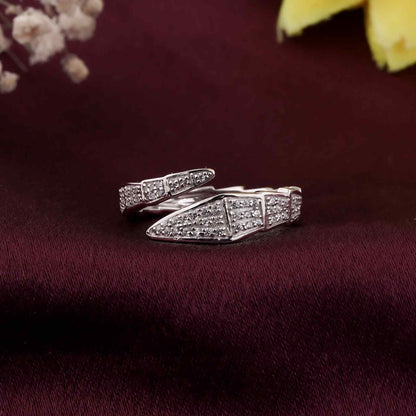 Silver Serpenti Viper Ring