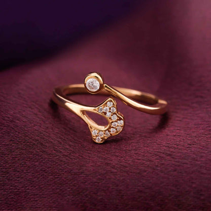 Golden Ever Glow Diamond Ring